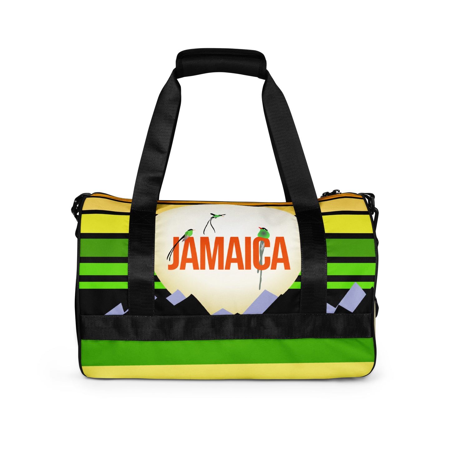 All-over print gym bag: Jamaica Gym bag