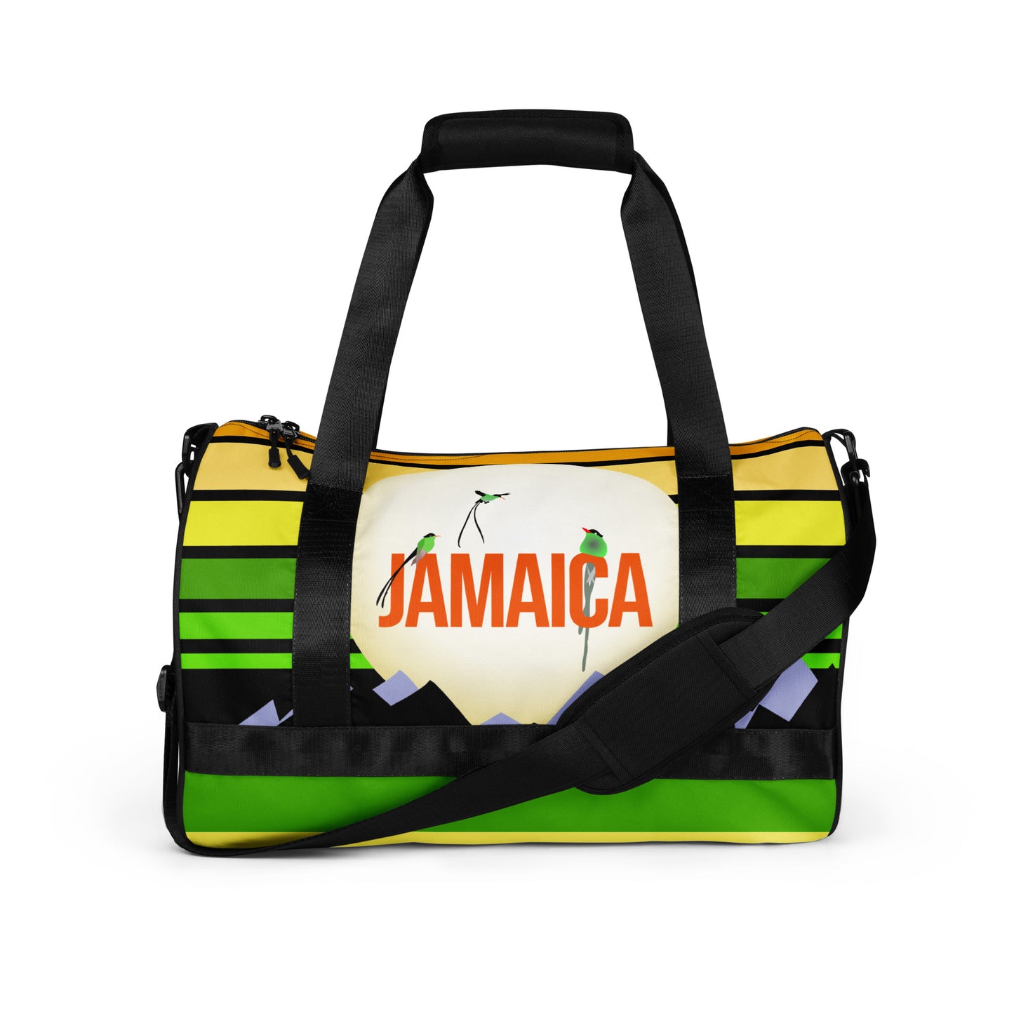 All-over print gym bag: Jamaica Gym bag