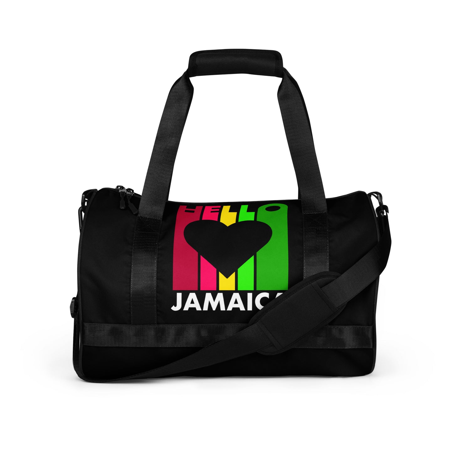 All-over print gym bag: Jamaica Gym