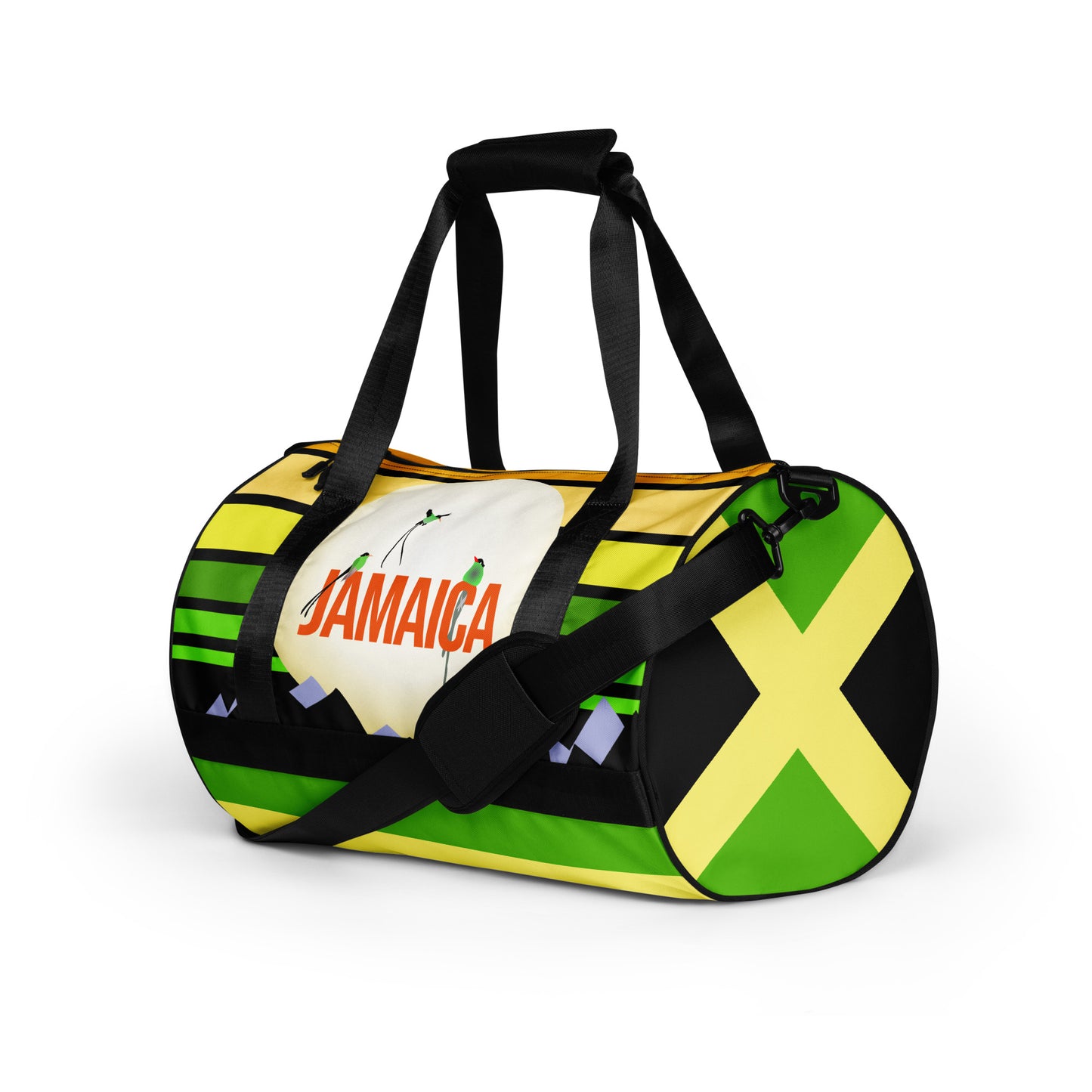 All-over print gym bag: Jamaica Gym bag