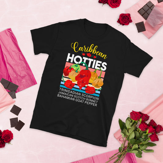 Short-Sleeve Unisex T-Shirt: Caribbean Hotties