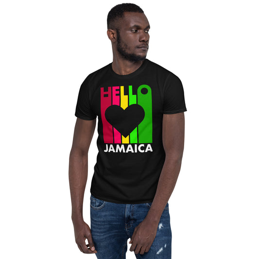 Short-Sleeve Unisex T-Shirt: Hello Jamaica