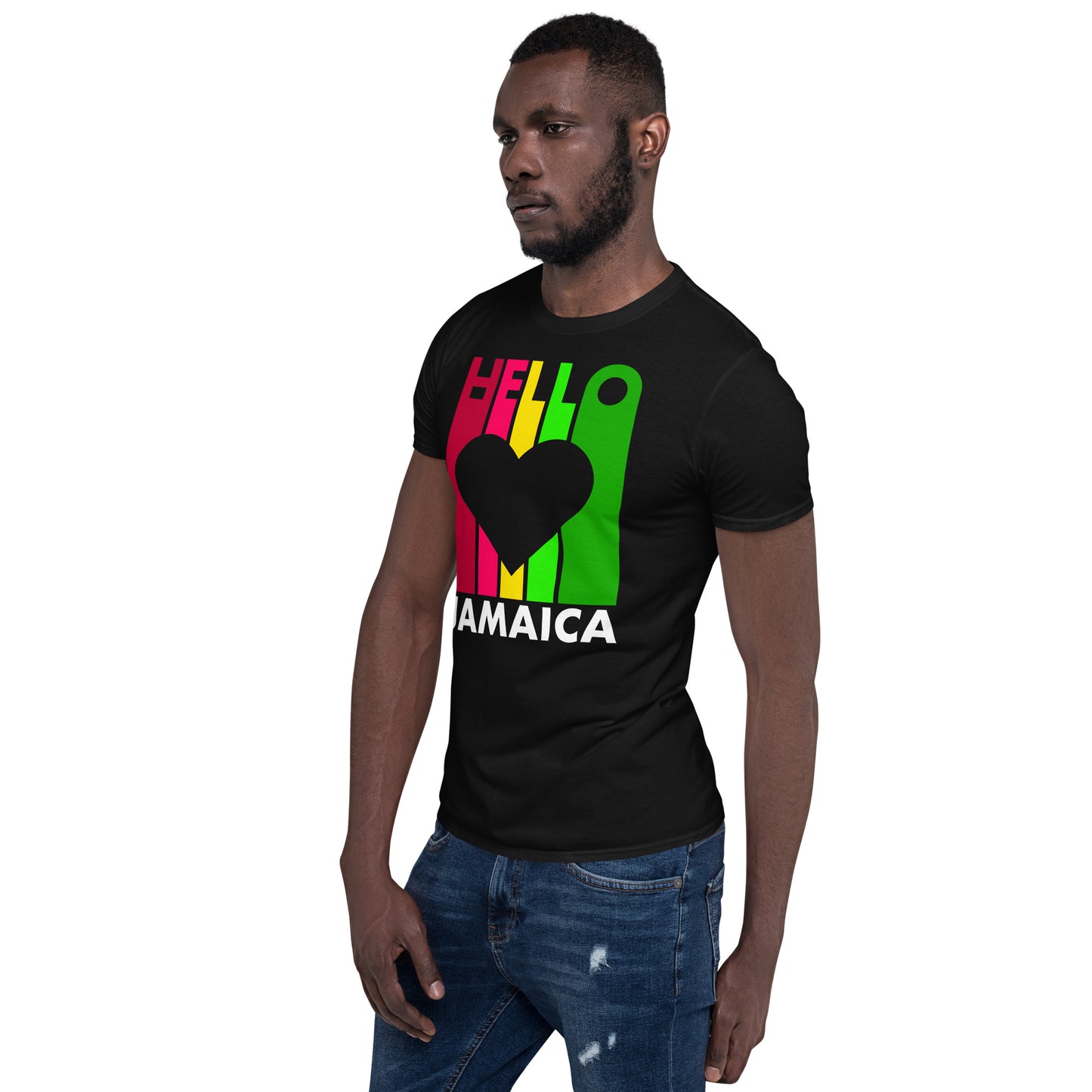 Short-Sleeve Unisex T-Shirt: Hello Jamaica