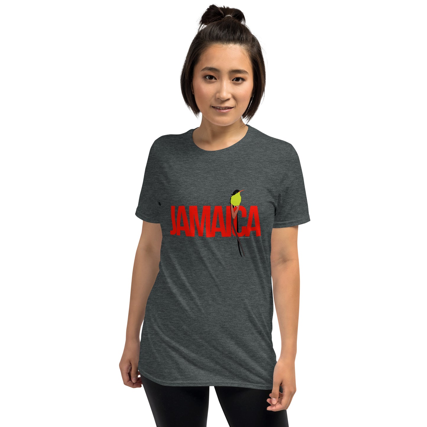 Short-Sleeve Unisex T-Shirt: Jamaica Bird