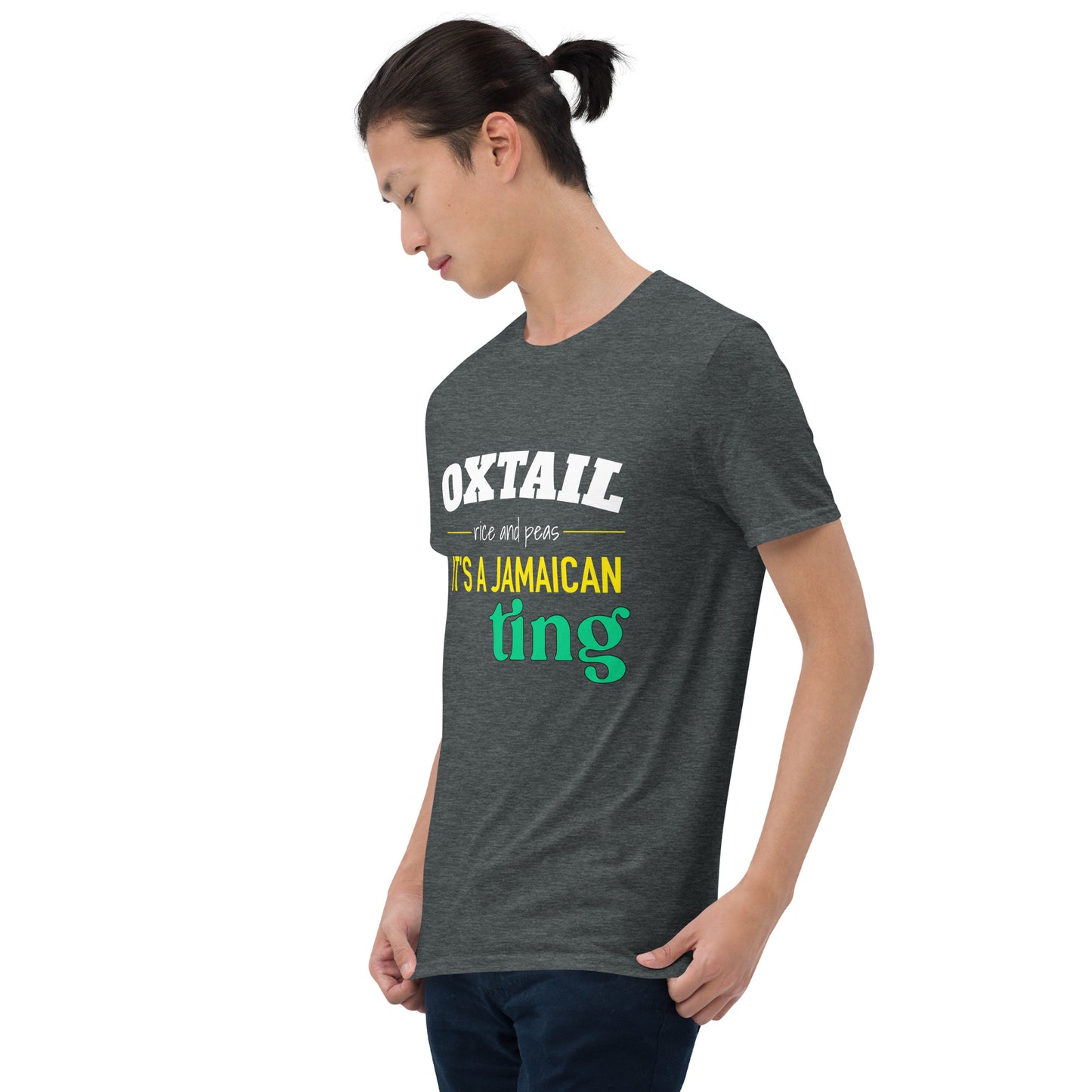 Short-Sleeve Unisex T-Shirt: Oxtail, It's a Jamaican Ting