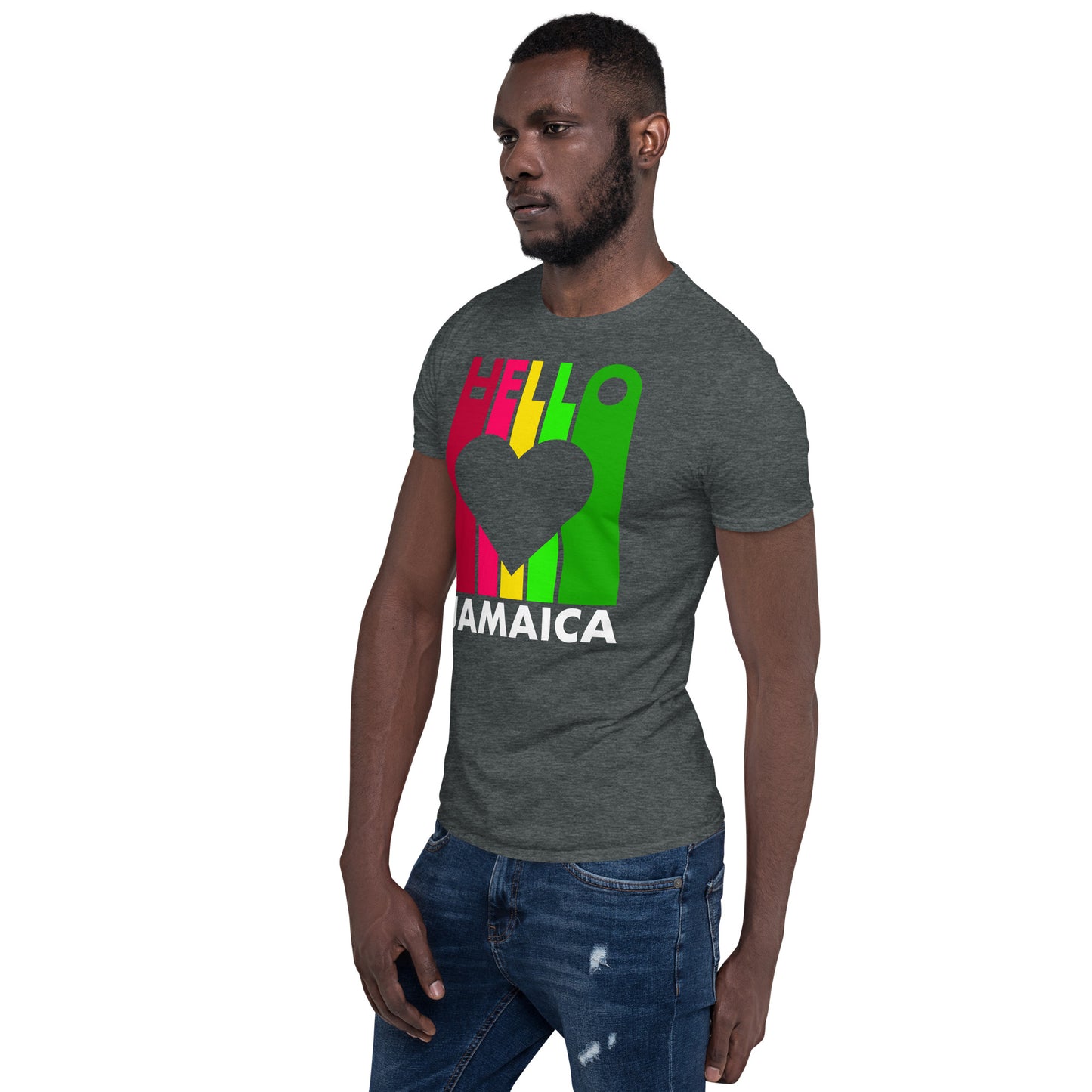 Short-Sleeve Unisex T-Shirt: Hello Jamaica