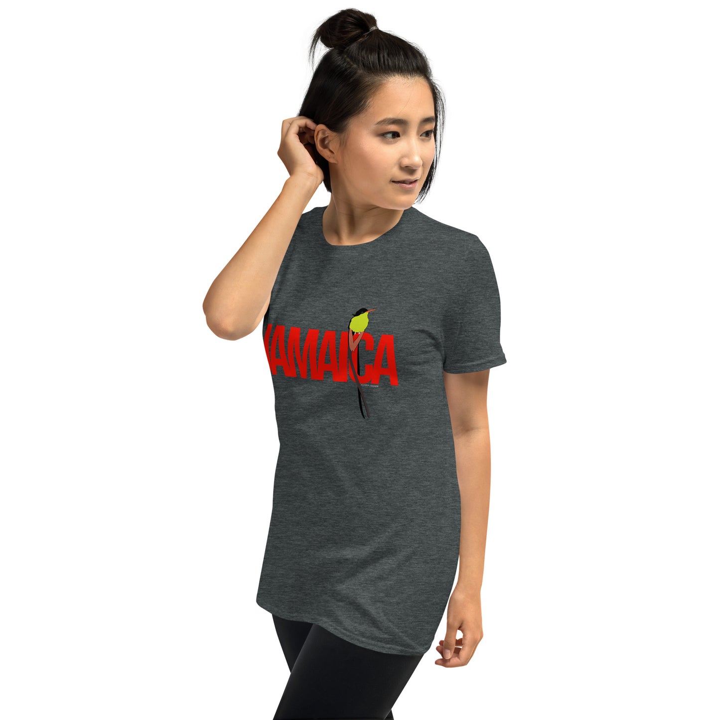 Short-Sleeve Unisex T-Shirt: Jamaica Bird